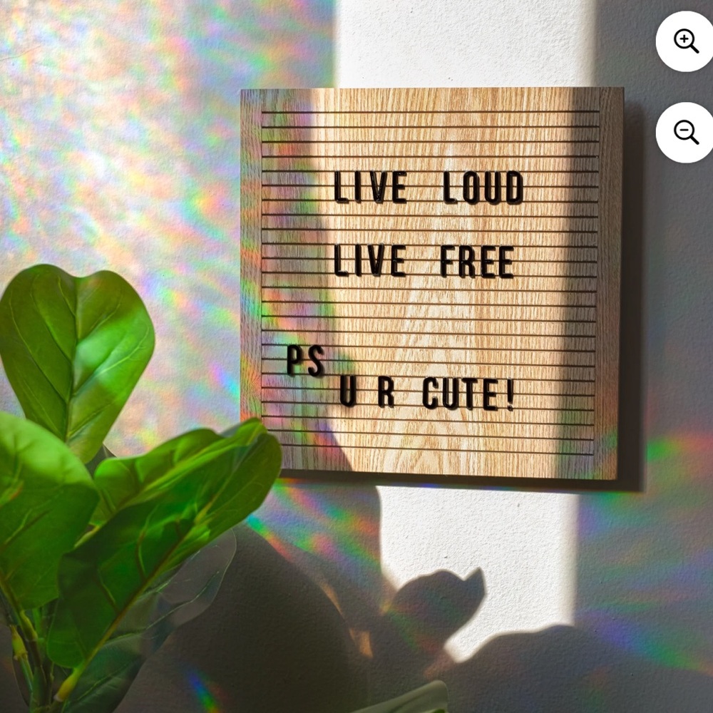 Letter Board Sign 10x10
